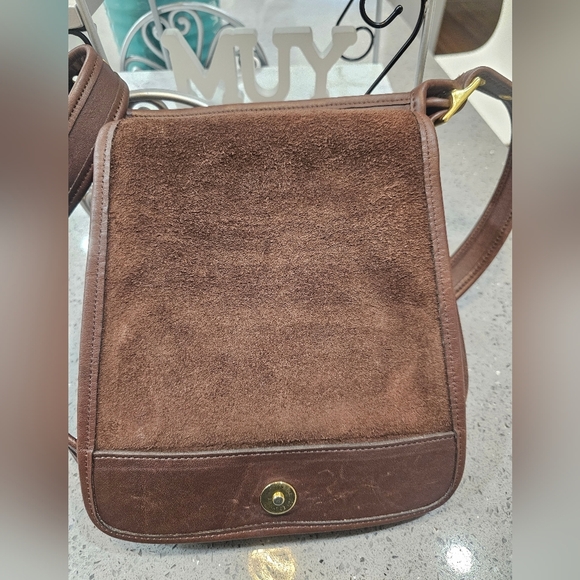 Coach Mahogany Brown Vintage Legacy Medium Studio Flap Bag. - Picture 5 of 17